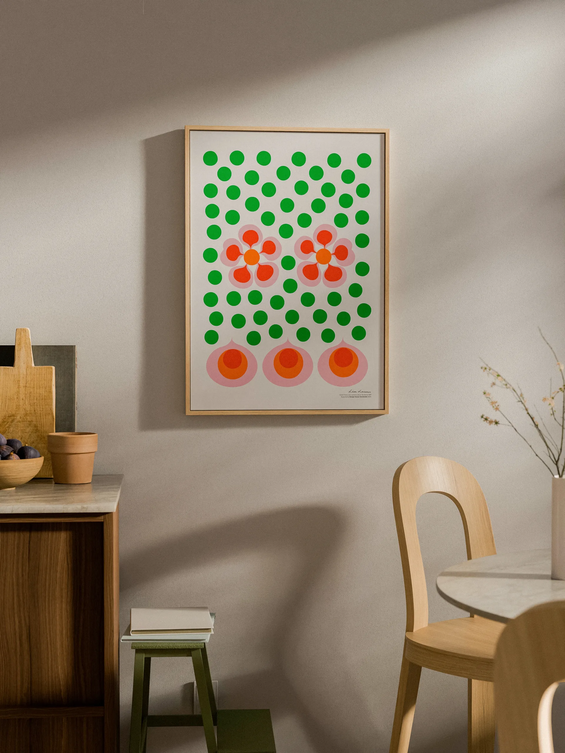 Póster Birds 1967, 50x70 cm, N.º 6 Design House Stockholm