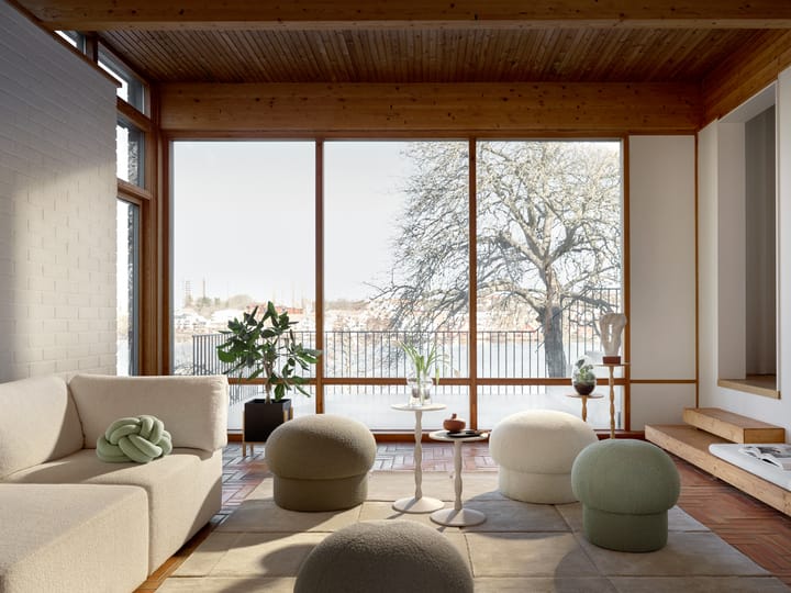 Pufe Uno Ø65 cm - Brown - Design House Stockholm