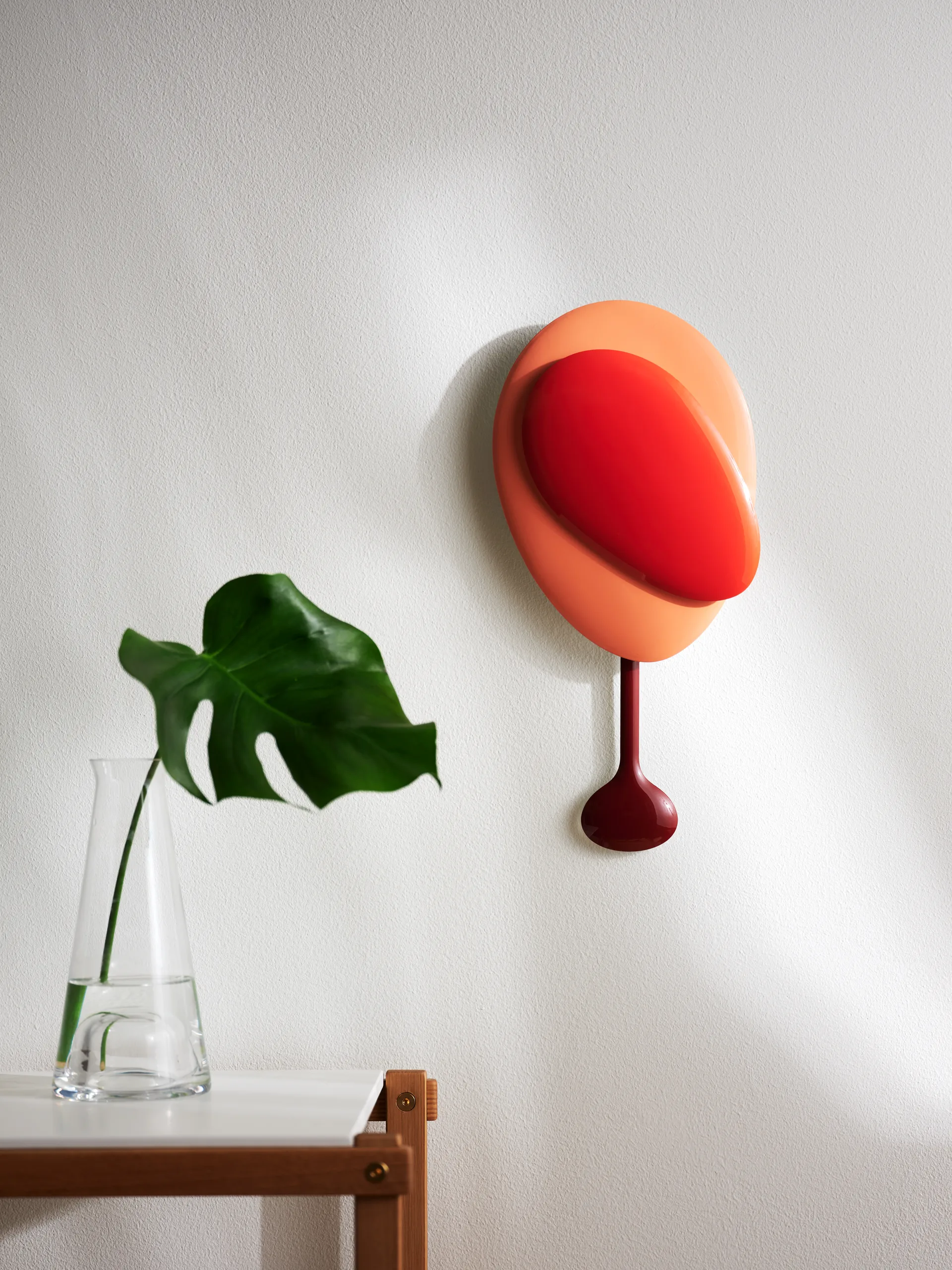 Reloj de pared Mellow Clock, Red Design House Stockholm
