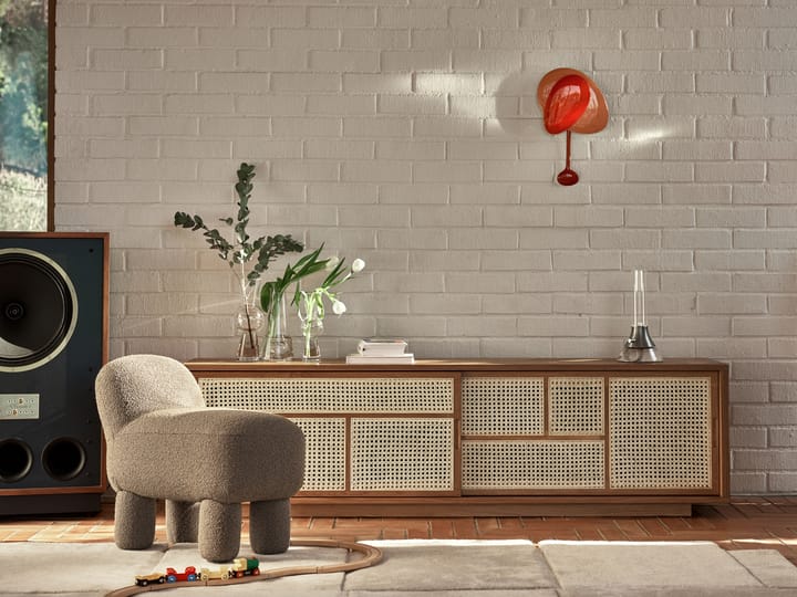 Reloj de pared Mellow Clock, Red Design House Stockholm