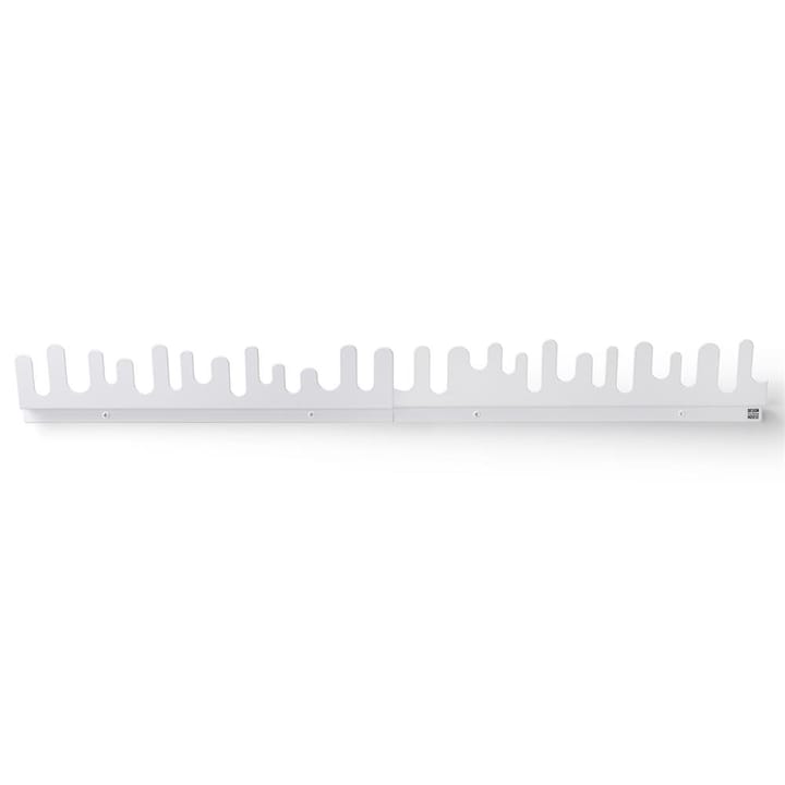 Set de 2 percheros de pared Wave - blanco - Design House Stockholm