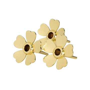 Set de 3 soportes para velas Me to You - Dorado - Design House Stockholm