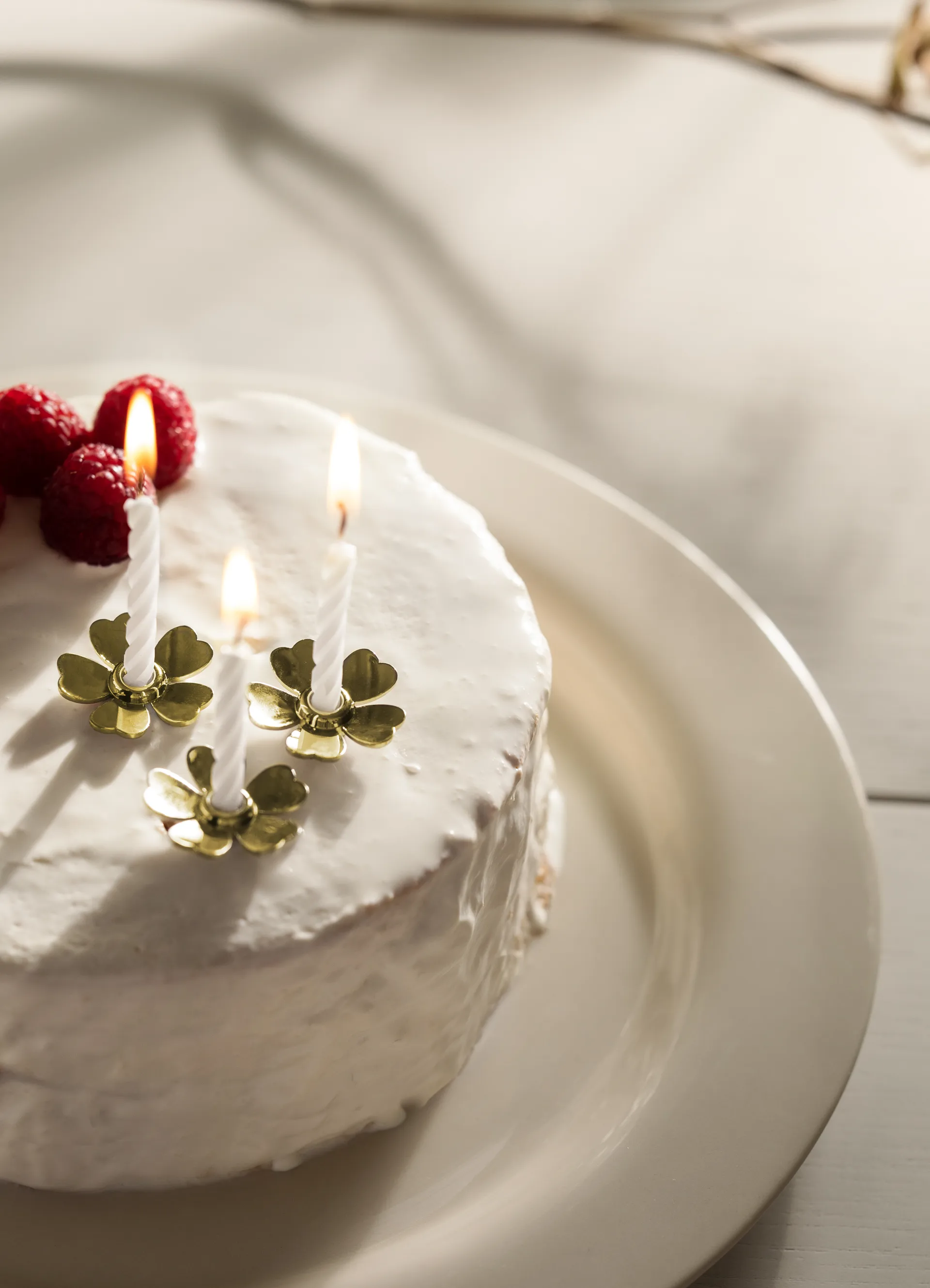 Set de 3 soportes para velas Me to You, Dorado Design House Stockholm