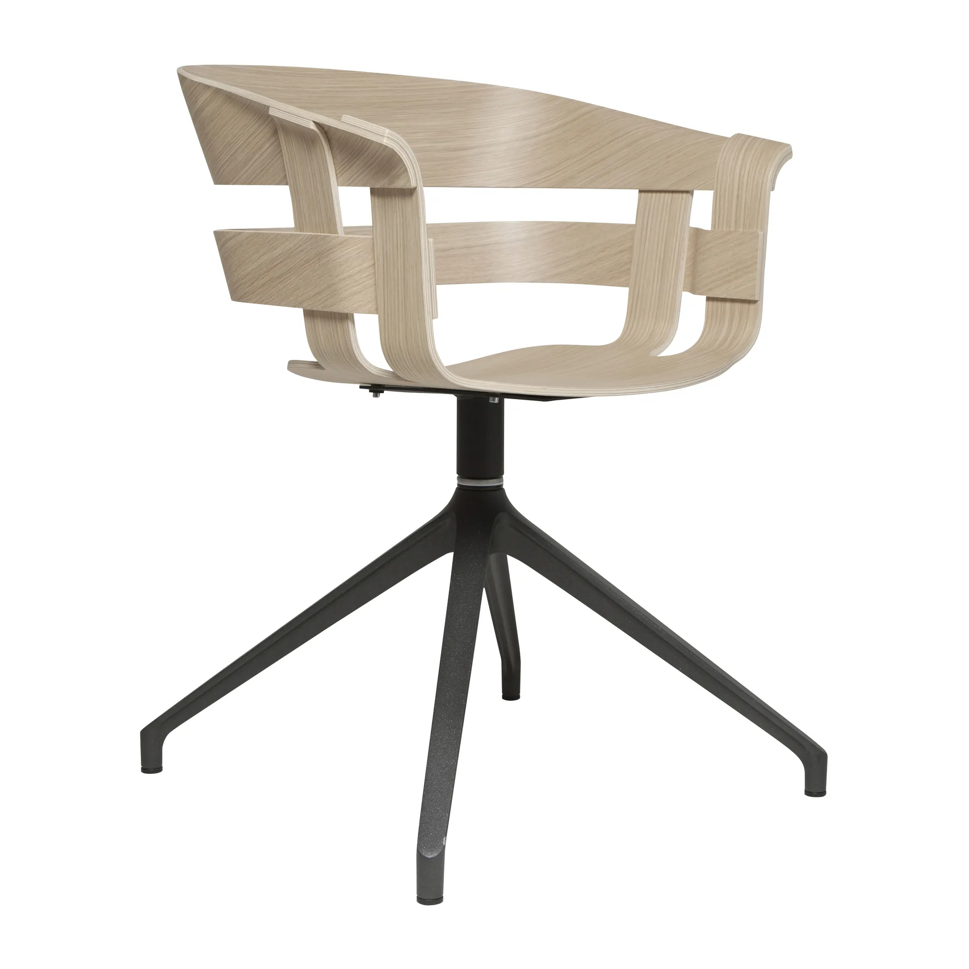 Silla de oficina Wick Chair, roble-patas de metal Design House Stockholm
