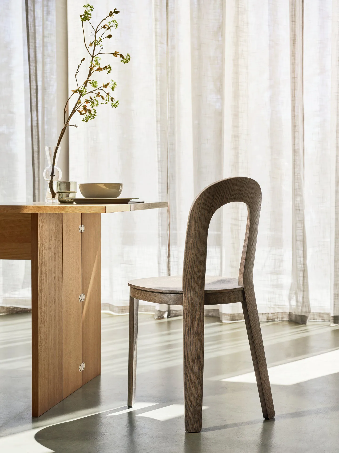 Silla Olivia, Dark Oak Design House Stockholm
