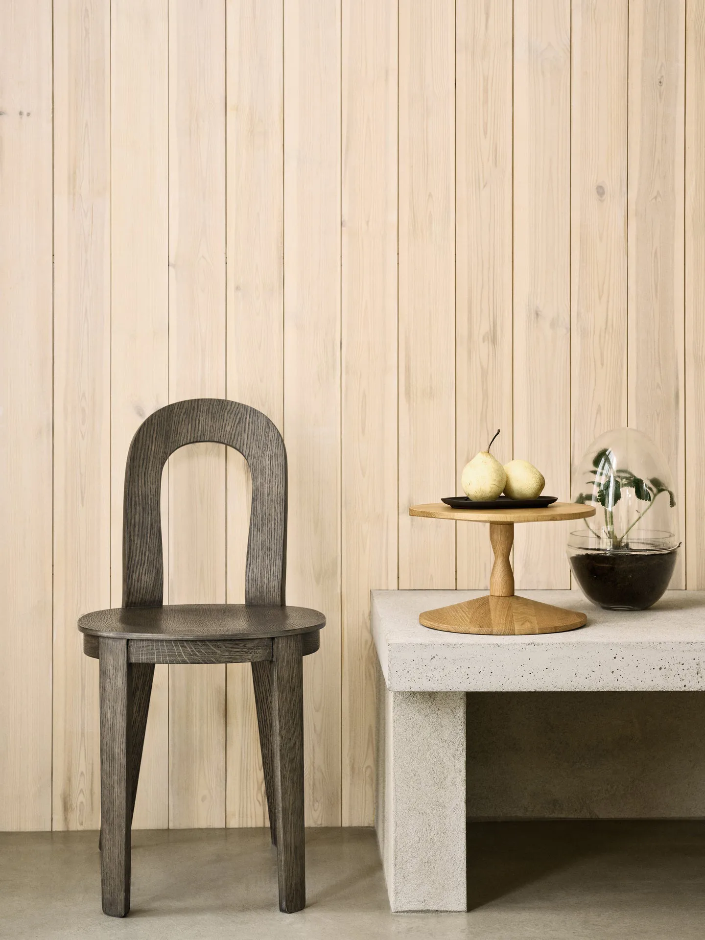 Silla Olivia, Dark Oak Design House Stockholm