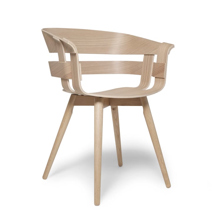 Silla Wick Chair - roble-patas de roble - Design House Stockholm