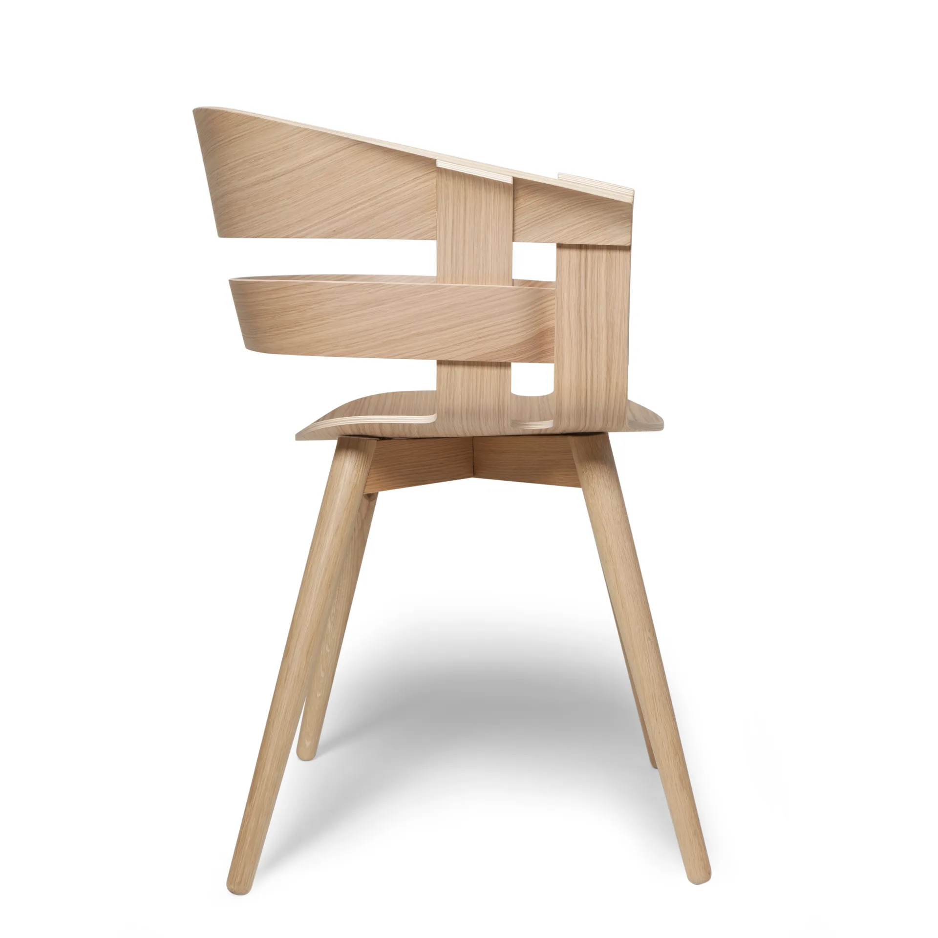 Silla Wick Chair, roble-patas de roble Design House Stockholm