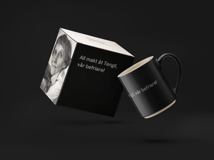 Taza Astrid Lindgren, all makt åt Tengil - texto en sueco - Design House Stockholm