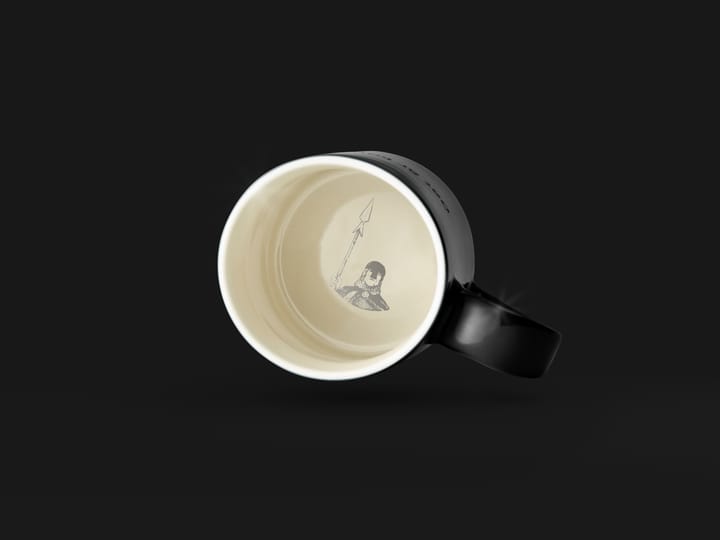 Taza Astrid Lindgren, all makt åt Tengil, texto en sueco Design House Stockholm