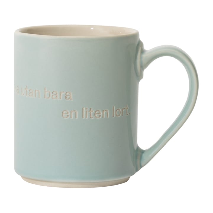 Taza Astrid Lindgren, annars är man ingen människa - texto sueco - Design House Stockholm