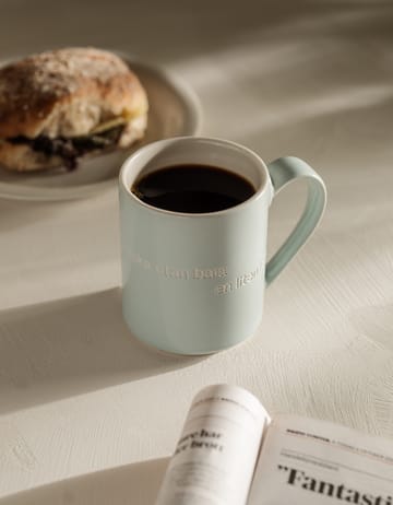 Taza Astrid Lindgren, annars är man ingen människa - texto sueco - Design House Stockholm