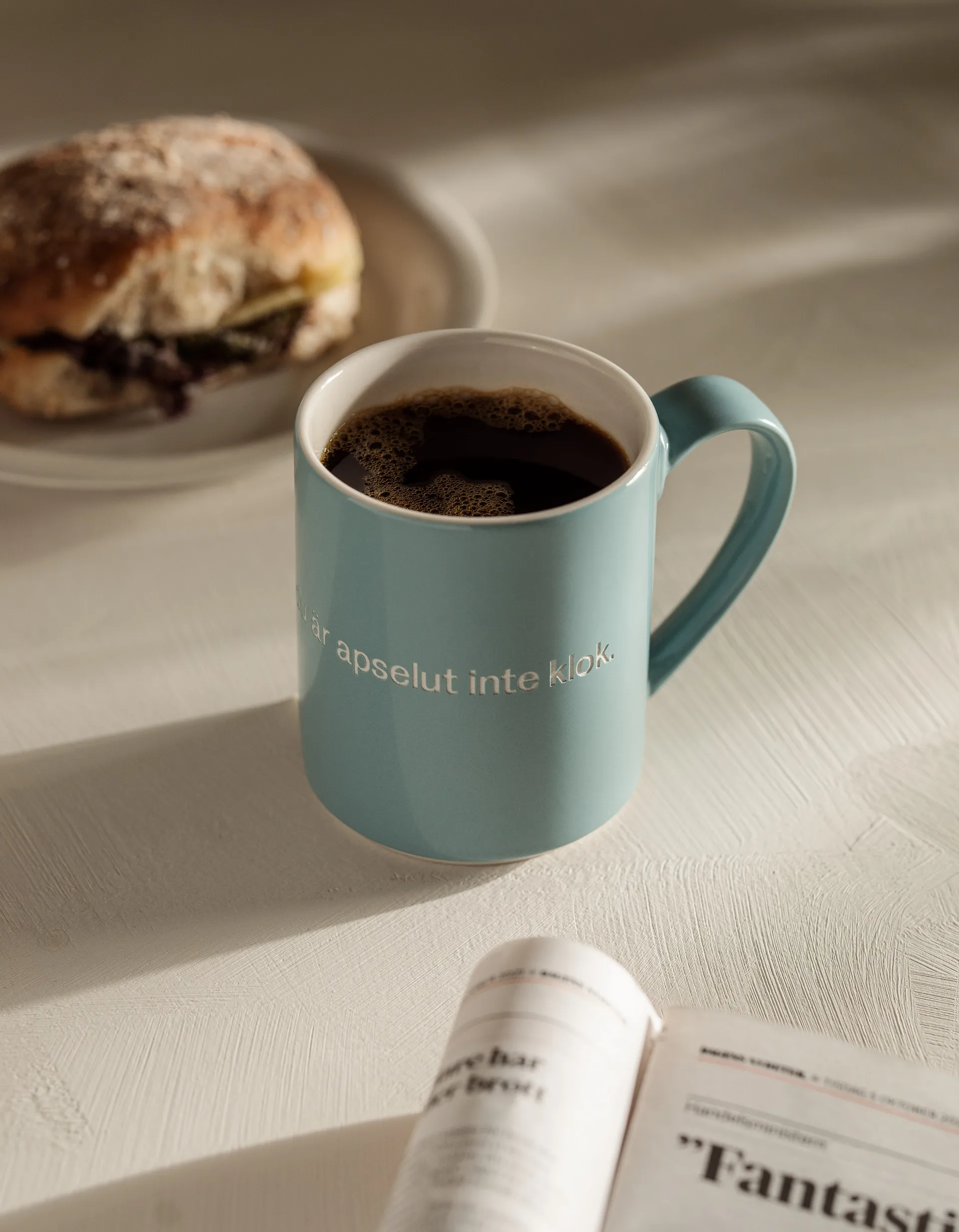 Taza Astrid Lindgren du är inte klok…, texto en sueco Design House Stockholm