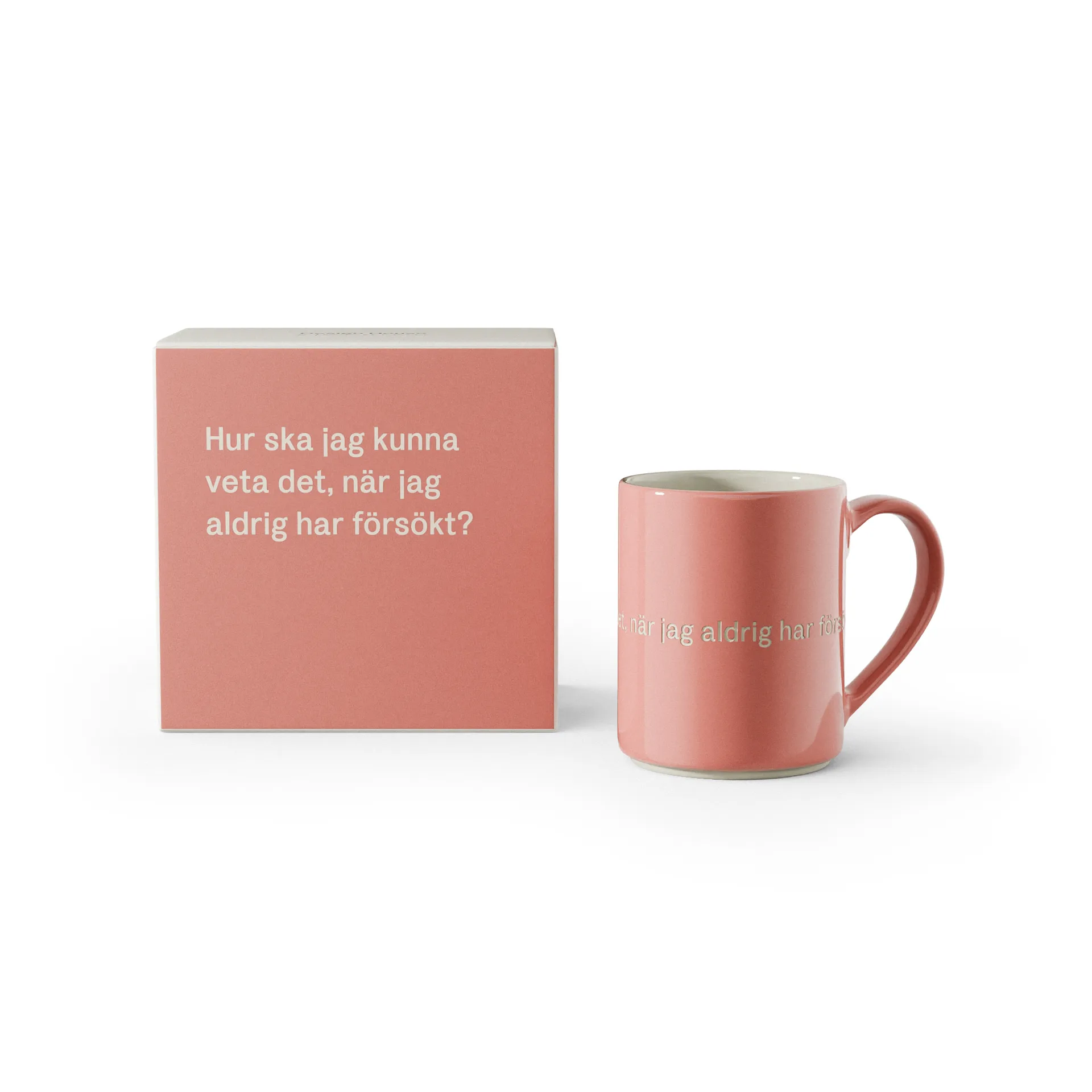 Taza Astrid Lindgren "hur ska jag kunna veta det..", Texto sueco Design House Stockholm