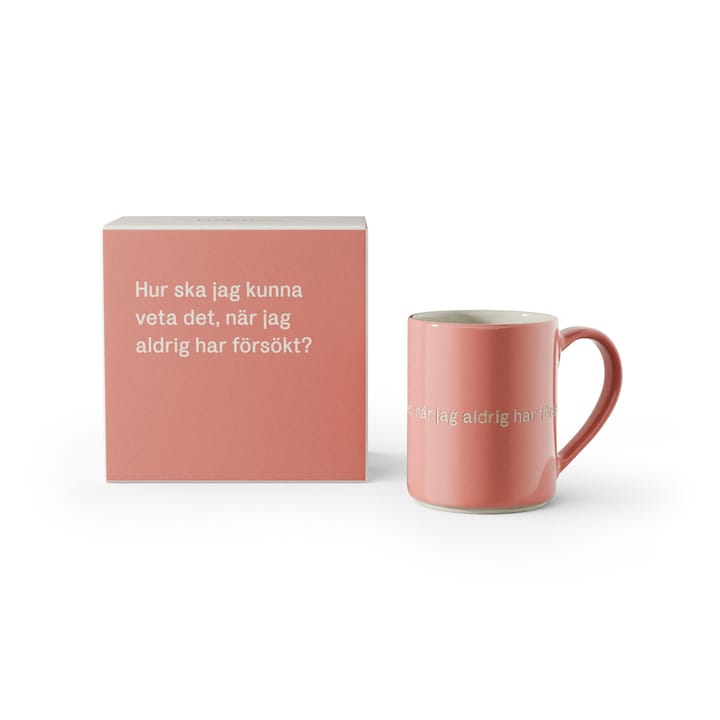 Taza Astrid Lindgren "hur ska jag kunna veta det..", Texto sueco Design House Stockholm