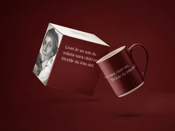 Taza Astrid Lindgren, livet är en sak - texto en sueco - Design House Stockholm