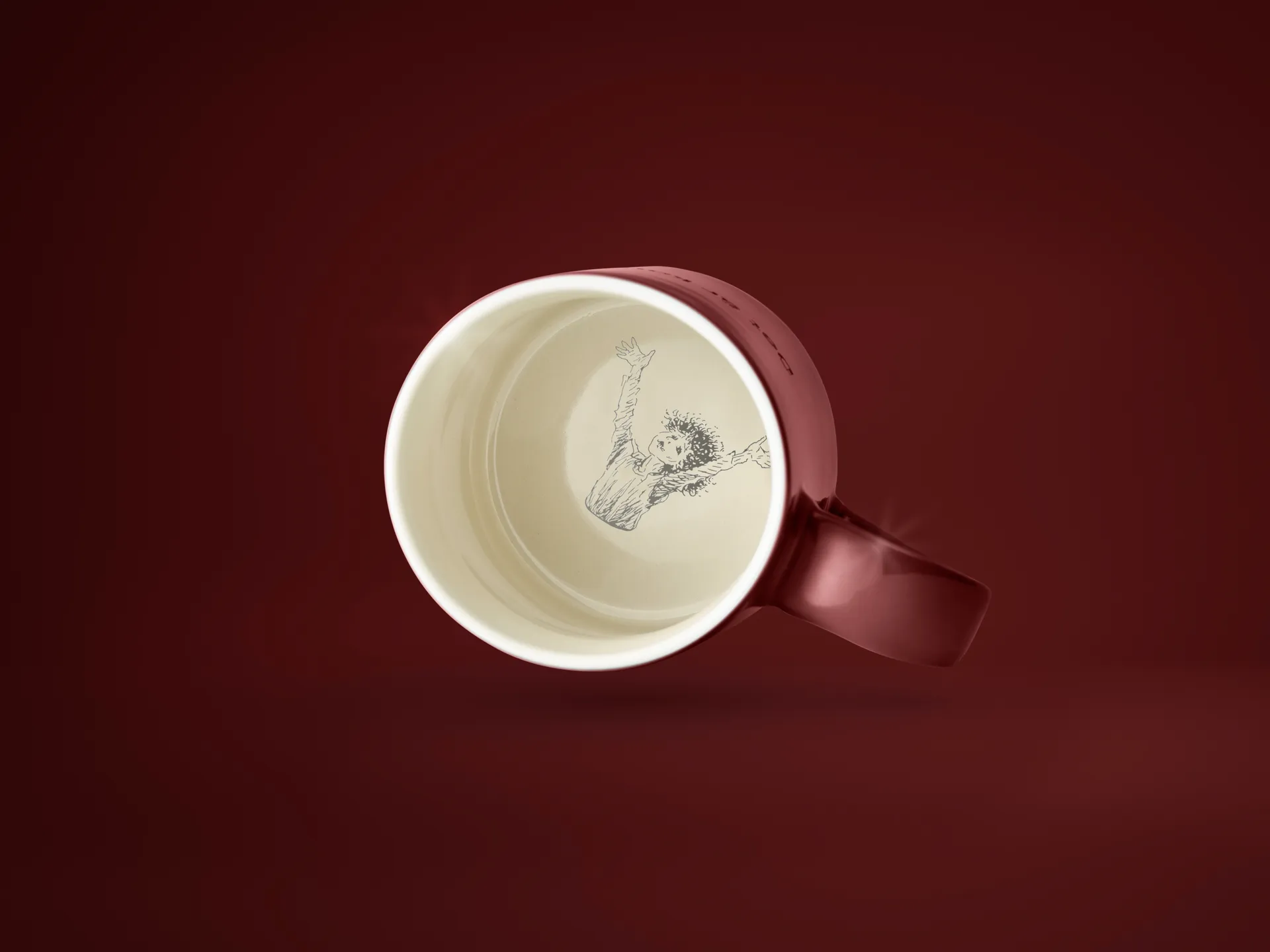 Taza Astrid Lindgren, livet är en sak, texto en sueco Design House Stockholm