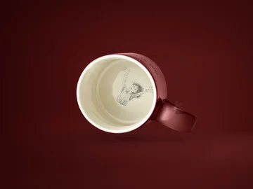 Taza Astrid Lindgren, livet är en sak - texto en sueco - Design House Stockholm