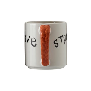 Taza Astrid Lindgren Pippi aniversario 20 cl - Strong Kind Brave - Design House Stockholm
