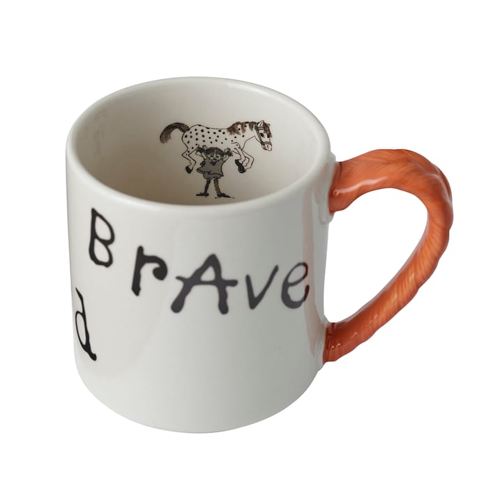 Taza Astrid Lindgren Pippi aniversario 20 cl, Strong Kind Brave Design House Stockholm