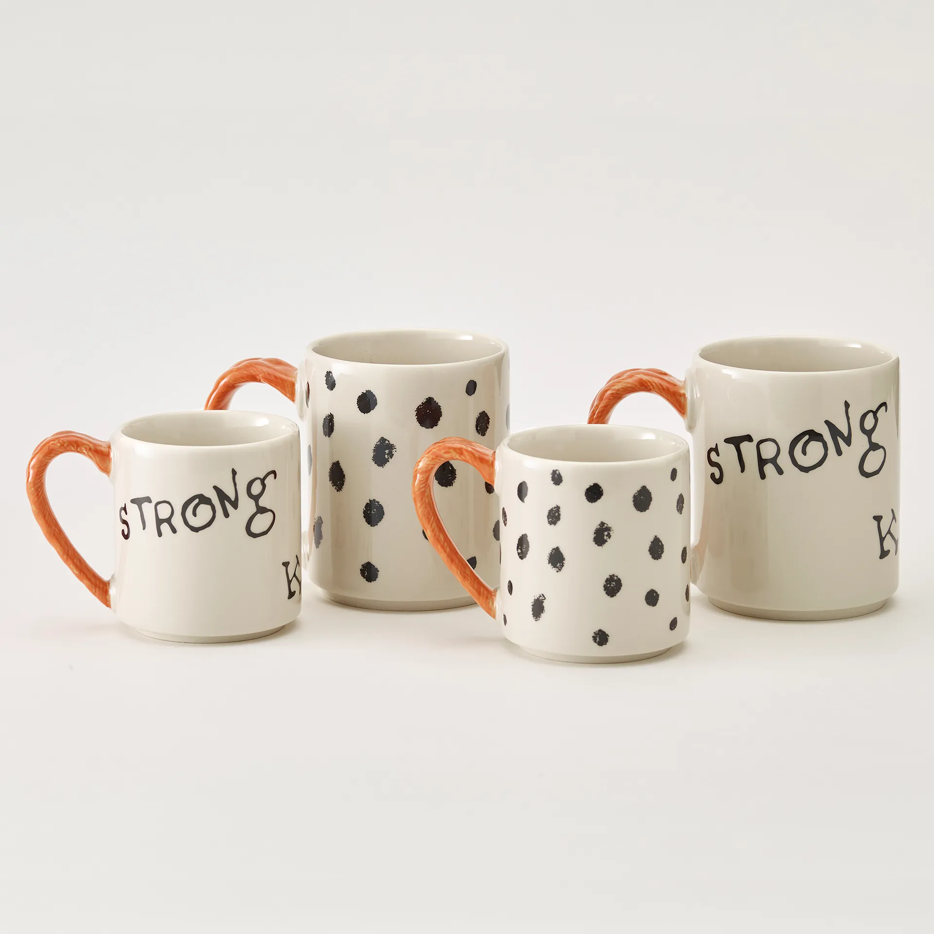 Taza Astrid Lindgren Pippi aniversario 20 cl, Strong Kind Brave Design House Stockholm