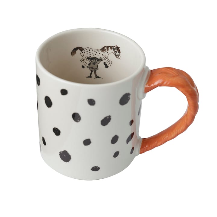 Taza Astrid Lindgren Pippi aniversario 35 cl, Dots Design House Stockholm