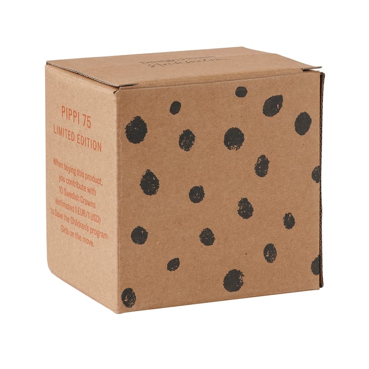 Taza Astrid Lindgren Pippi aniversario 35 cl, Dots Design House Stockholm