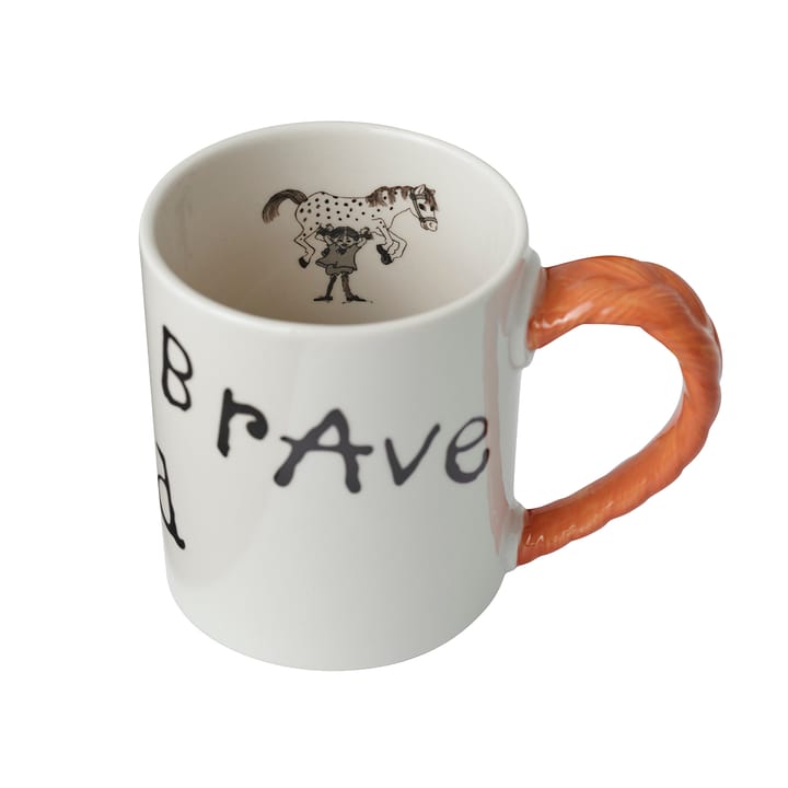 Taza Astrid Lindgren Pippi aniversario 35 cl, Strong Kind Brave Design House Stockholm