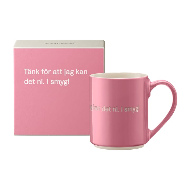 Taza Astrid Lindgren tänk för att jag kan… - texto en sueco - Design House Stockholm