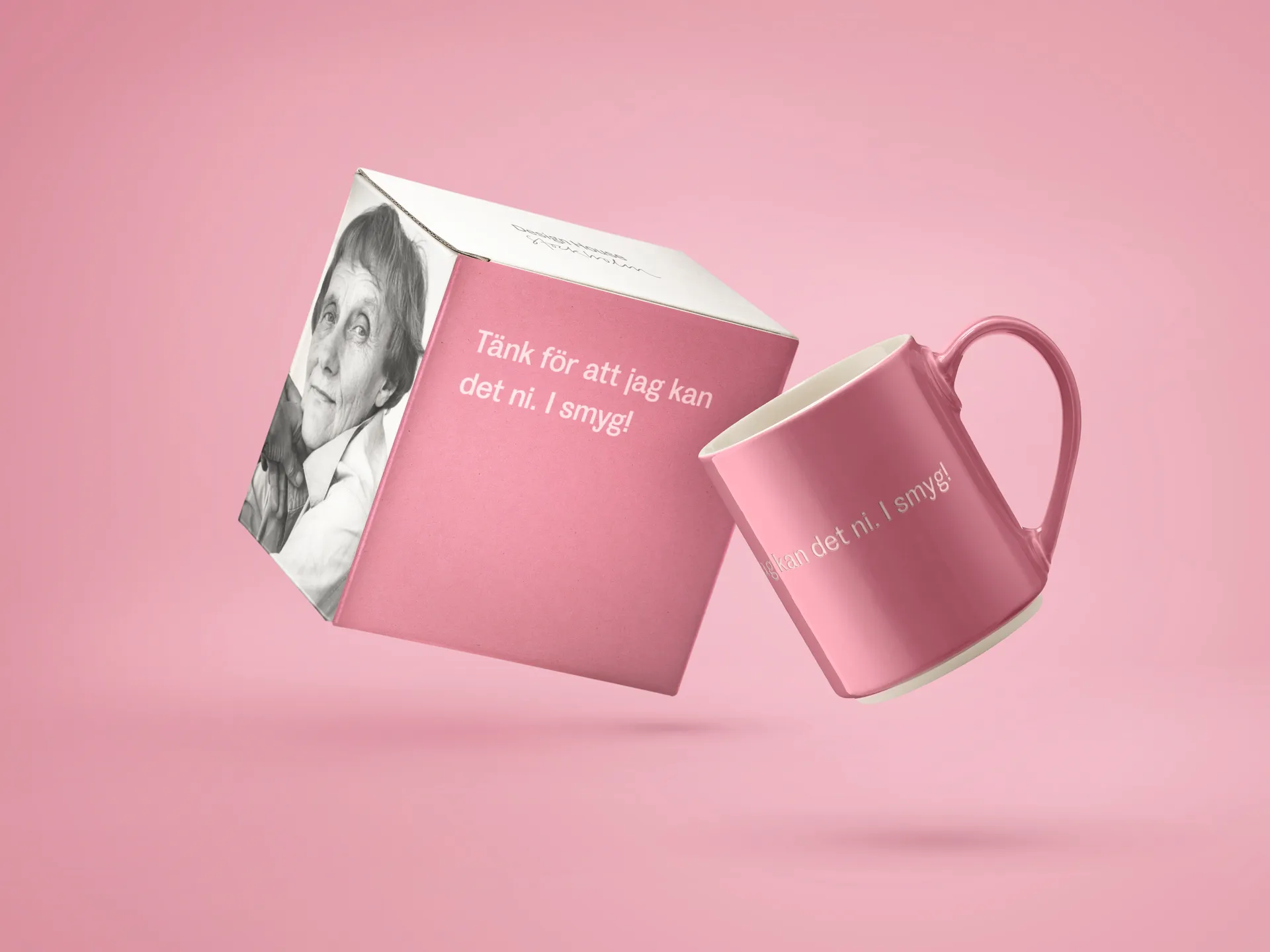 Taza Astrid Lindgren tänk för att jag kan…, texto en sueco Design House Stockholm