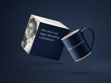 Taza Astrid Lindgren, utan snus - texto en sueco - Design House Stockholm