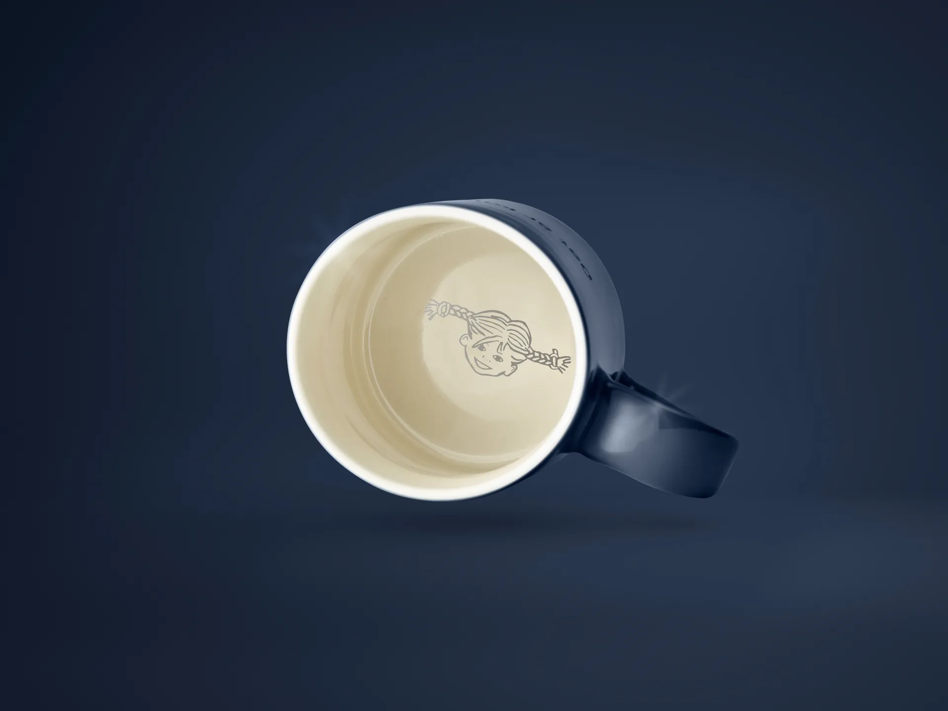 Taza Astrid Lindgren, utan snus, texto en sueco Design House Stockholm