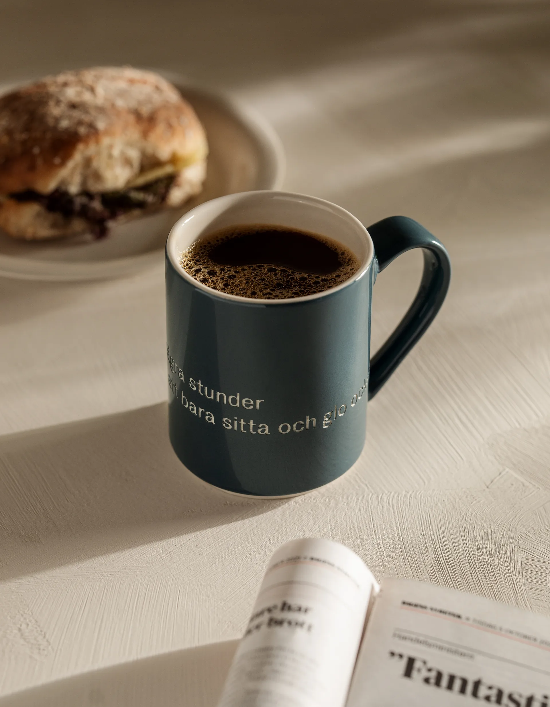 Taza Astrid Lindgren, y så ska man ju ha, texto sueco Design House Stockholm