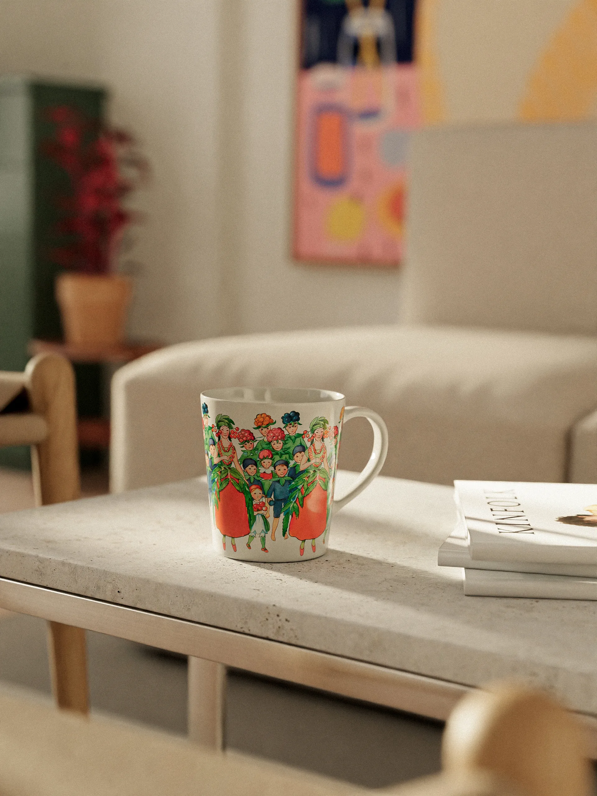 Taza con asa August 40 cl, White Design House Stockholm
