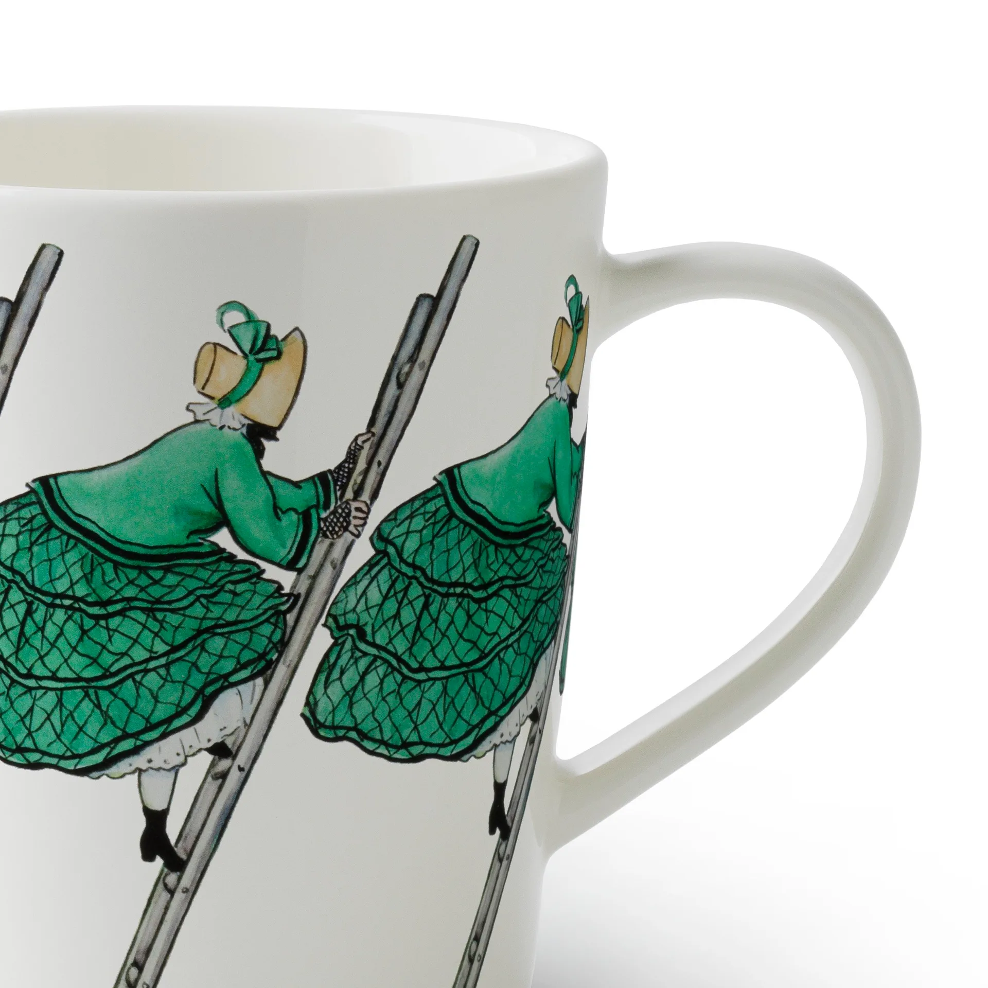 Taza con asa Aunt Green, 40 cl Design House Stockholm