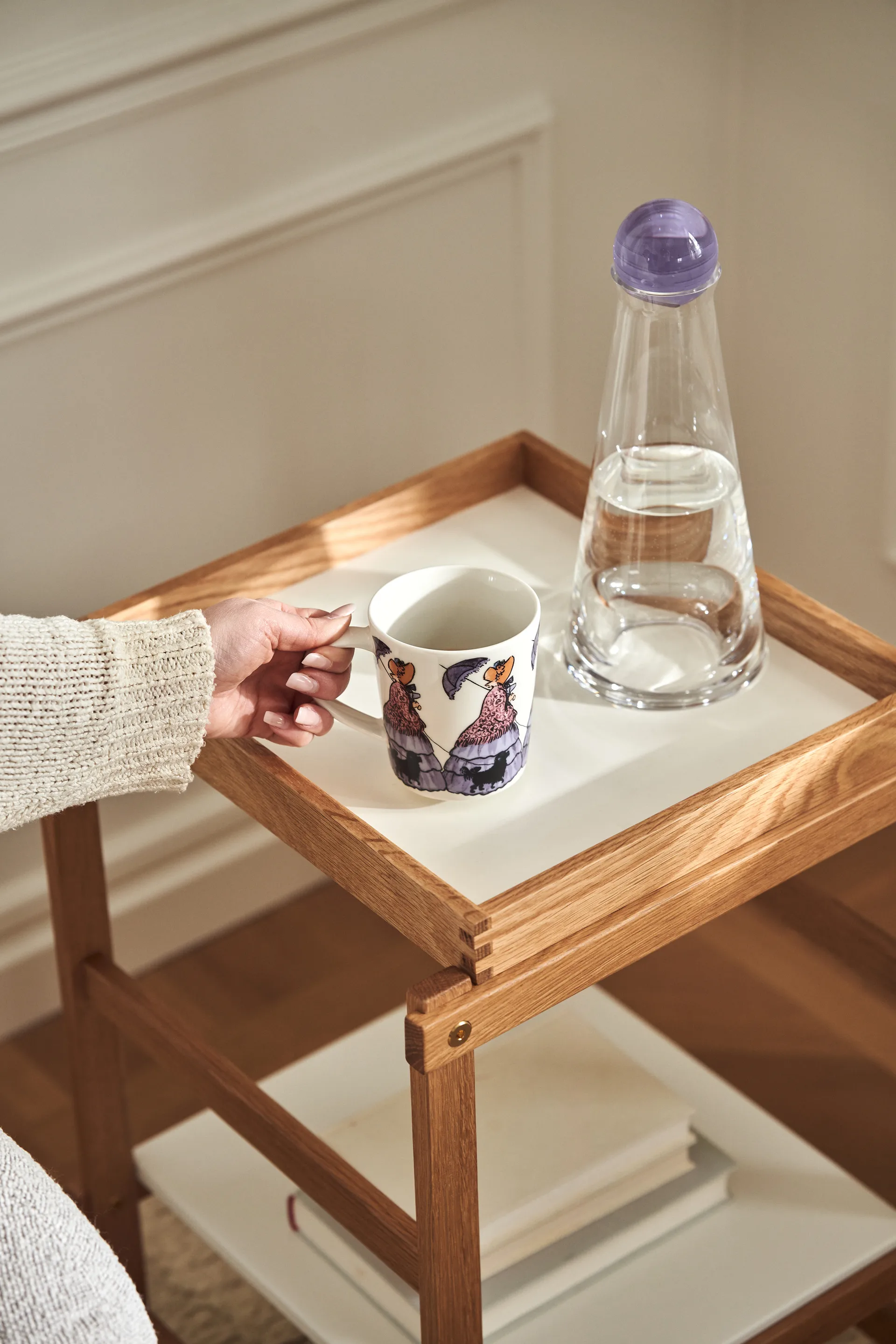Taza con asa Aunt Lavender, 40 cl Design House Stockholm