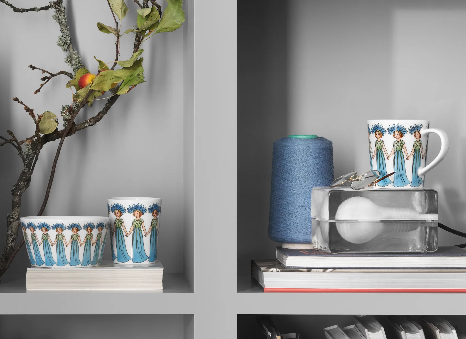 Taza con asa Blåklint, 40 cl Design House Stockholm