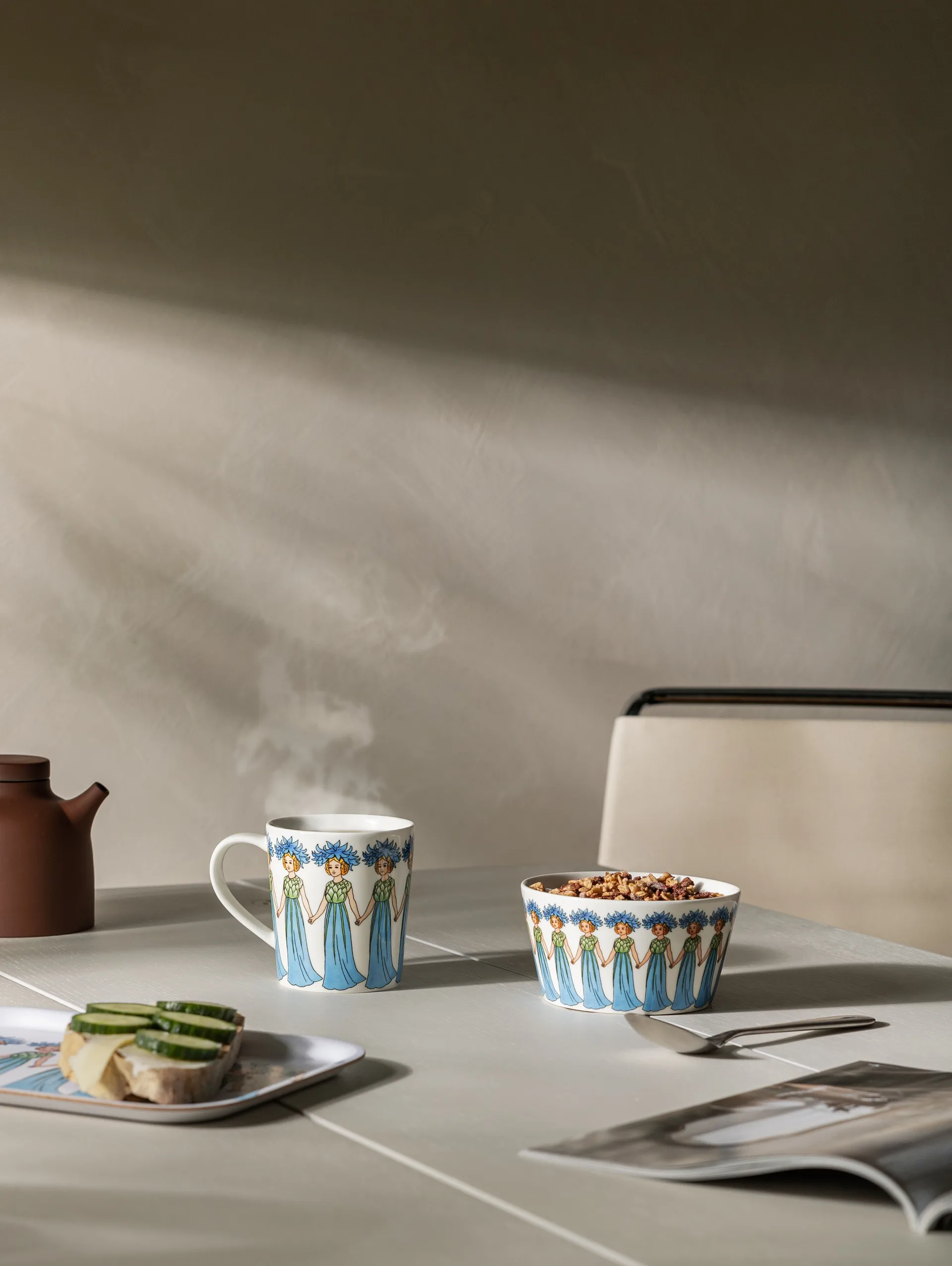 Taza con asa Blåklint, 40 cl Design House Stockholm