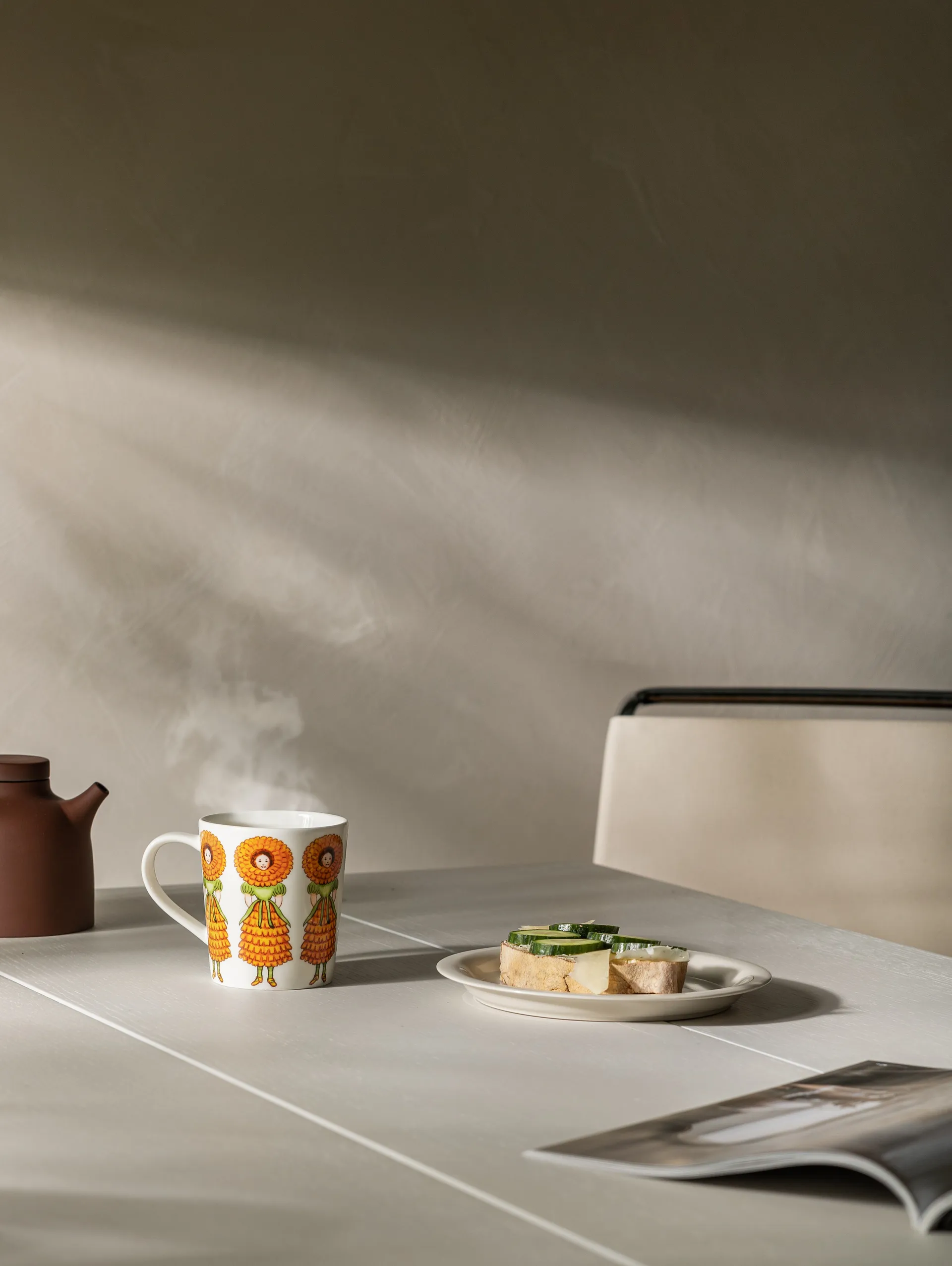 Taza con asa Fru Ringblomma, 40 cl Design House Stockholm