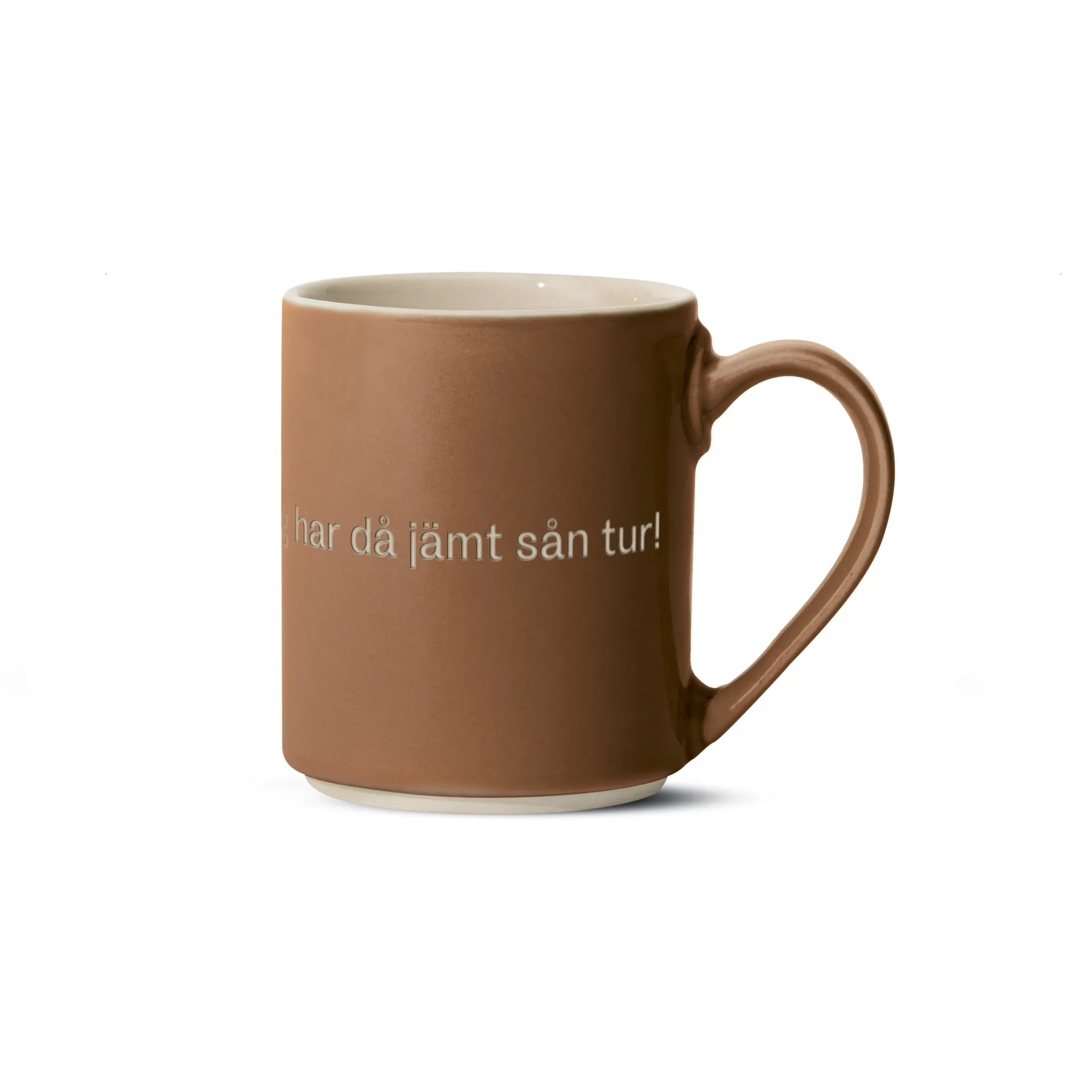 Taza de Astrid Lindgren, ja, det är inte klokt…, Texto sueco Design House Stockholm