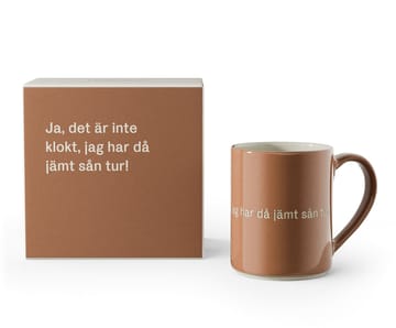 Taza de Astrid Lindgren, ja, det är inte klokt… - Texto sueco - Design House Stockholm