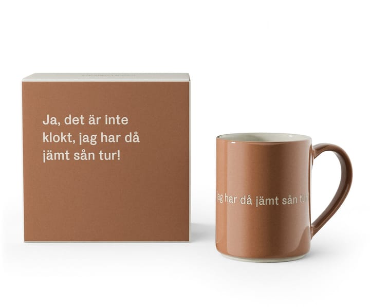 Taza de Astrid Lindgren, ja, det är inte klokt…, Texto sueco Design House Stockholm