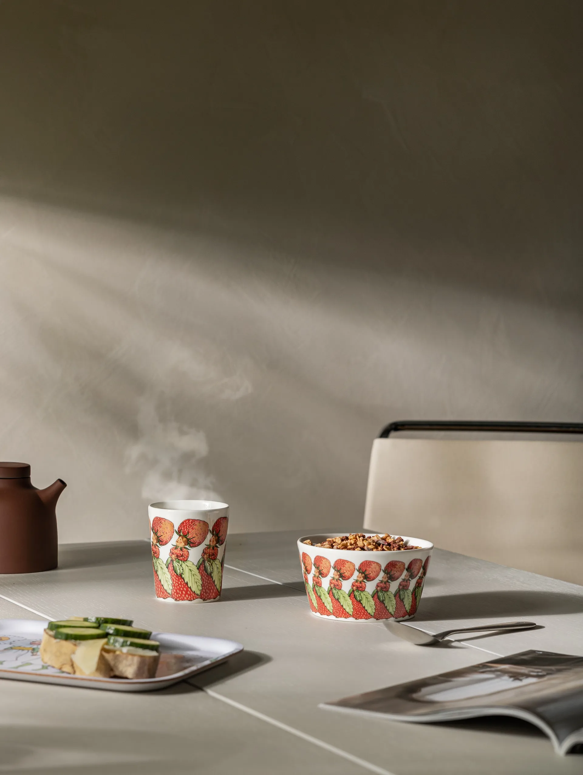 Taza Familjen Jordgubbe, 28 cl Design House Stockholm