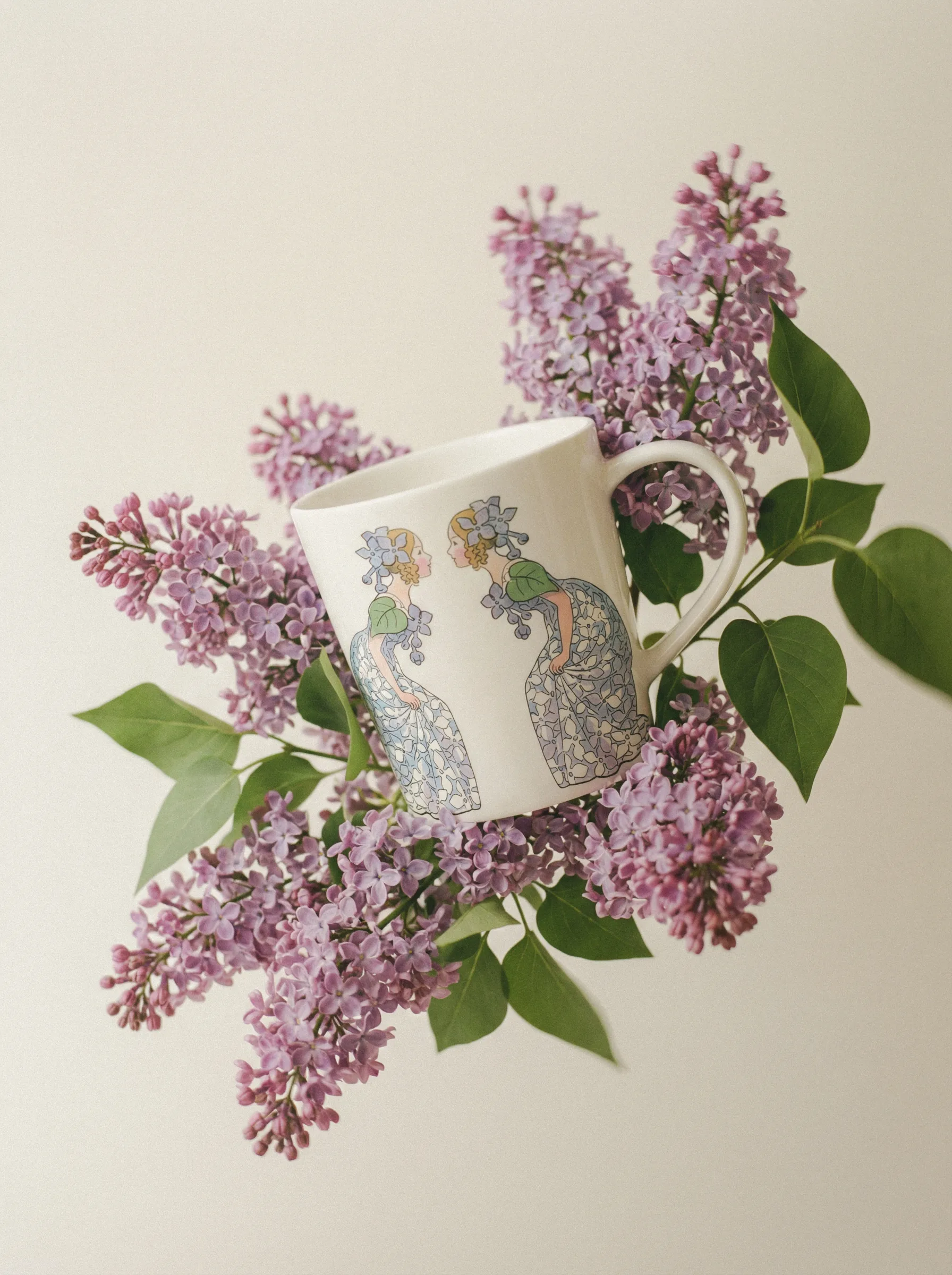 Taza Lilac, 40 cl, con asa Design House Stockholm