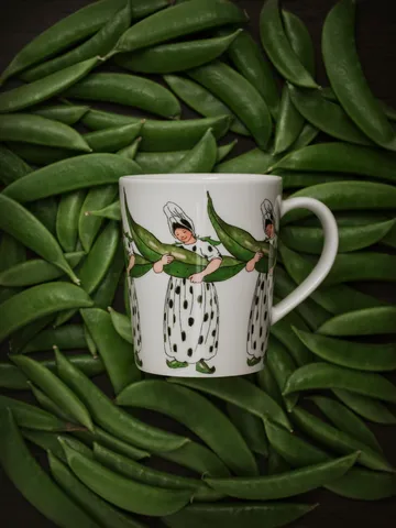Taza Mrs Boroad Bean  - 28 cl, con asa - Design House Stockholm