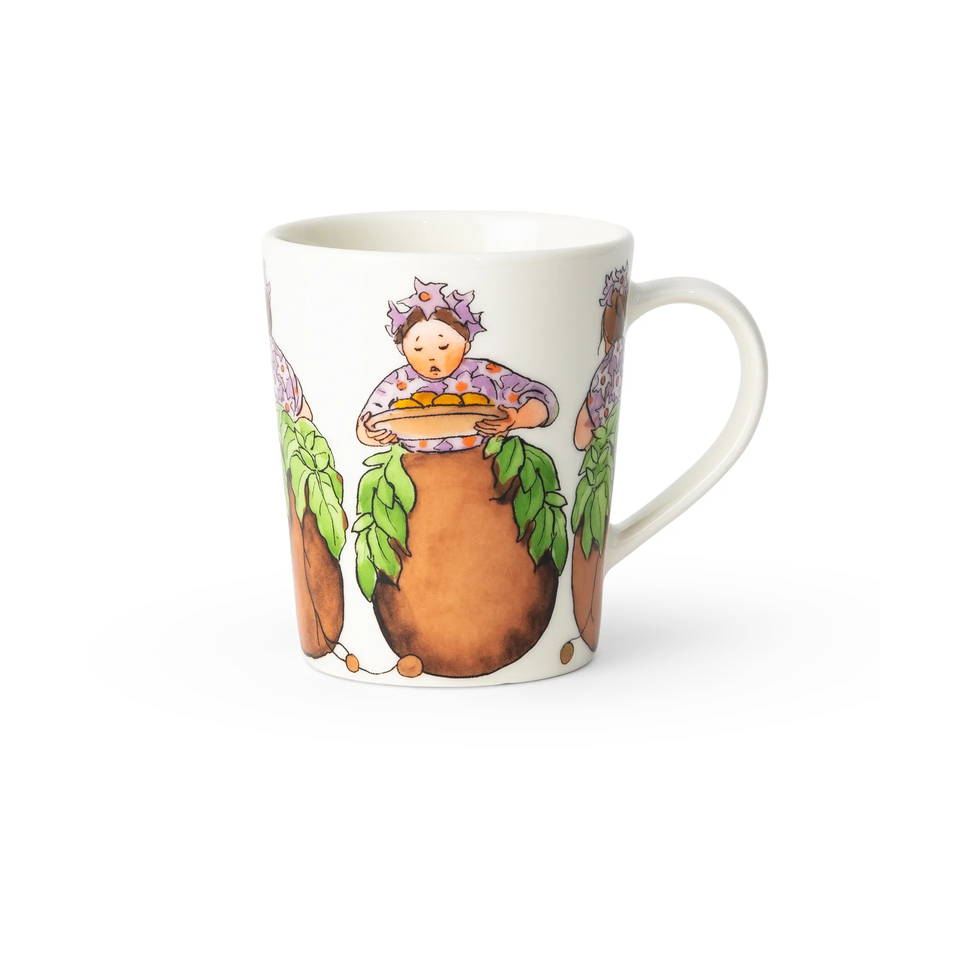 Taza Mrs Potato, 28 cl, con asa Design House Stockholm