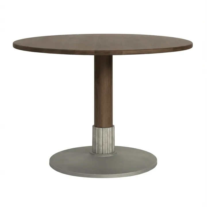 Tock Table mesa de comedor - Roble oscuro, Ø110x76 cm - Design House Stockholm