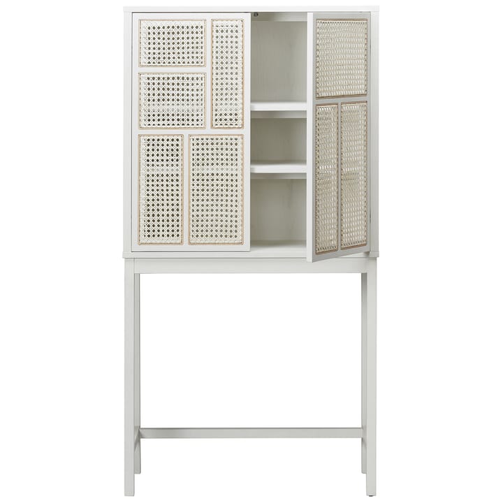 Vitrina Air, Blanco, ratán Design House Stockholm