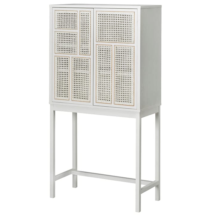 Vitrina Air, Blanco, ratán Design House Stockholm