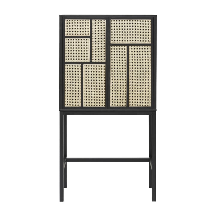Vitrina Air, Negro, ratán Design House Stockholm